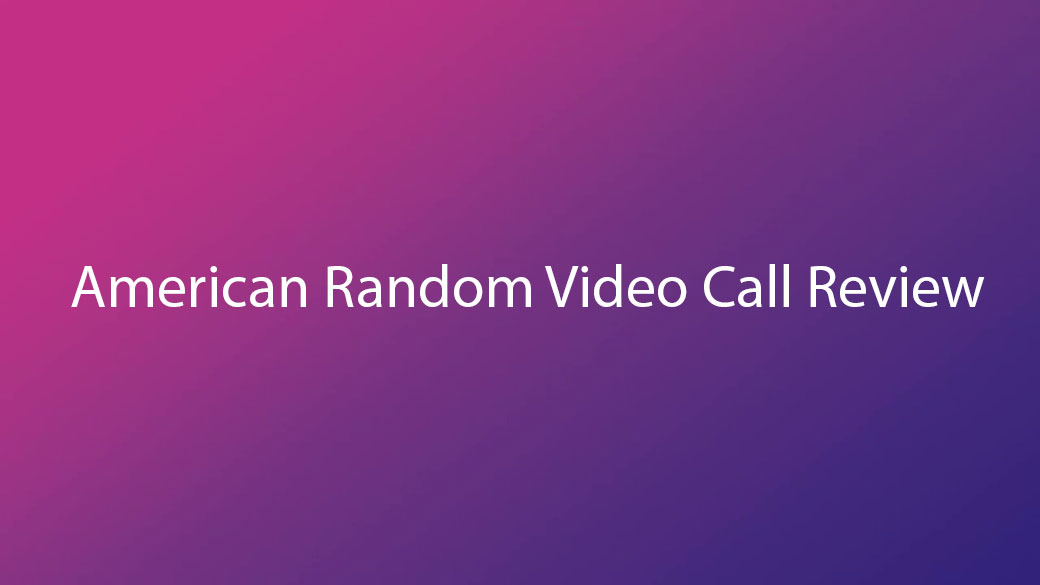 American Random Video Call